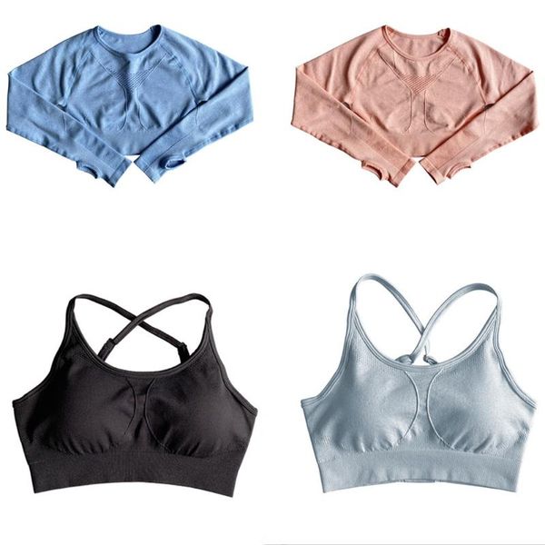 

yoga outfits wanloner sport bra for women elastic solid crop lady girls gym fitness sports brassiere clothes, White;red