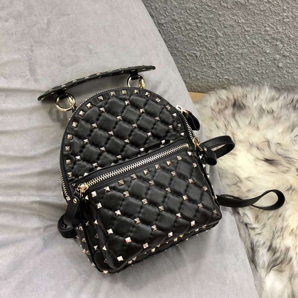 

7a+designers 2021 latest style women backpack a variety of back method it can also be carried on one shoulder import sheepskin genuine leath