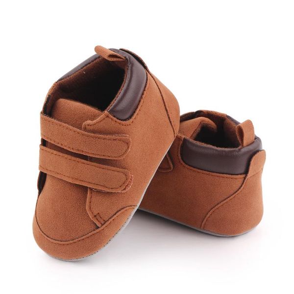 

first walkers baby shoes for girls bebes sneakers solid color rubber sole boys casual high-infant toddler non-slip