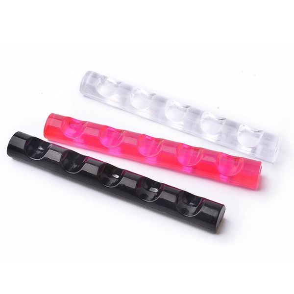 

nail art decorations sahowing 1pc brush stand 5 grids acrylic rack rest painting pen holder tool, Silver;gold