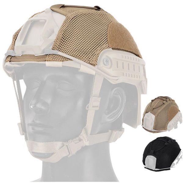 

cycling helmets fast helmet cover tactical hunting paintball shooting military cs wargame camo mesh cloth accessory