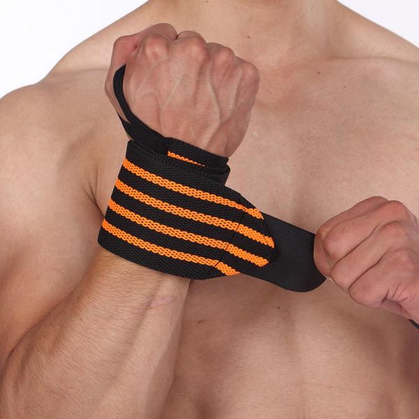 

wrist support length 50cm (1 pair) multifunctional adjustable elastic compression bandage sports wraps, Black;red