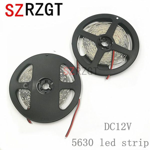 

strip 5630 dc12v flexible led light 60 led/m 5m/lot warm white / strips