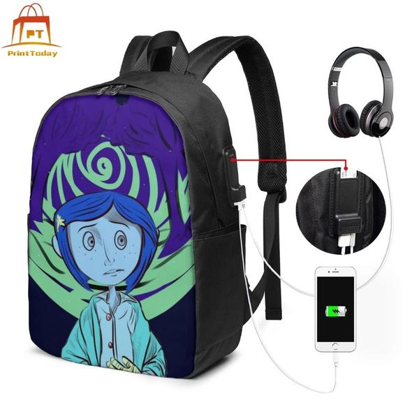 

backpack halldoween animated backpacks trend multi function bag pattern bags