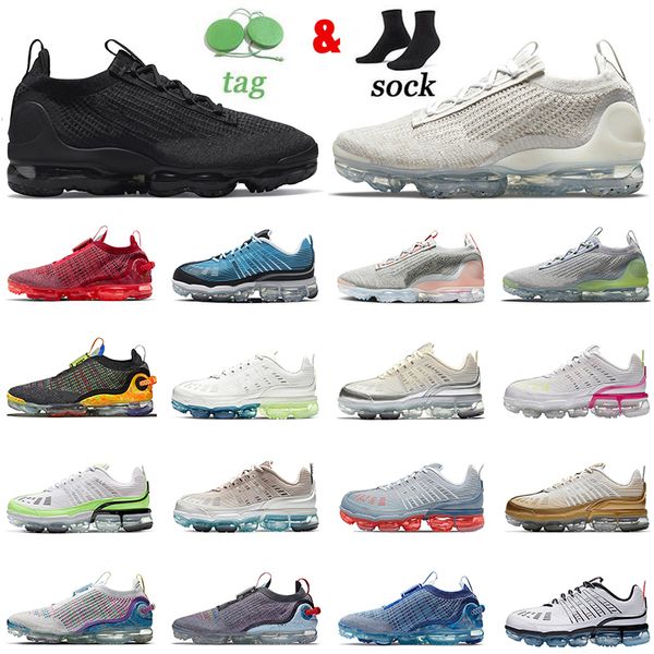 

luxury fk-2020 vapours running shoes men women 2021 360 tn plus big size us 13 fly knit flynit obsidian oatmeal triple black white off train