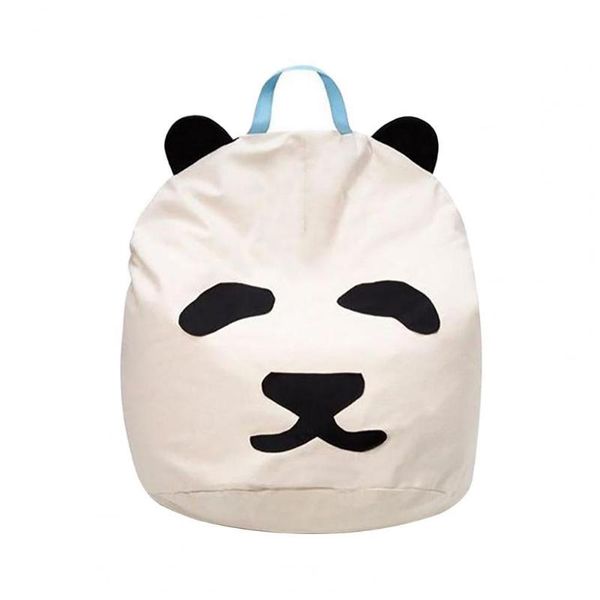 

storage bags 2021 sofa cover panda shape multi-purpose large-capacity baby bag for living room toy home organizer