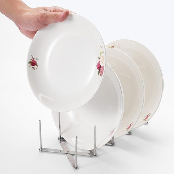 

hooks & rails kitchen organizer pot lid storage rack shelf stainless steel spoons pad counterbracket home shelves accessories tool