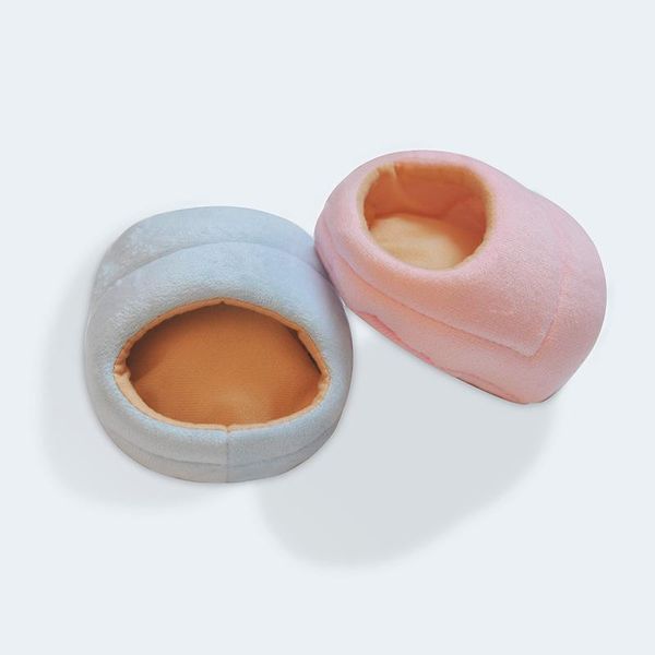 

small animal supplies pet autumn winter warm slippers nest hamster sleeping bed gold silk bear hedgehog cotton