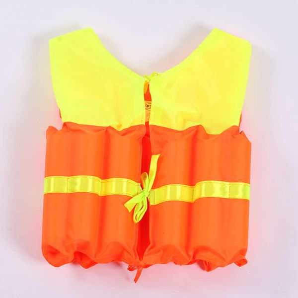 

oxford cloth swimming vest swimsuit 14 row baton jacket life, Blue