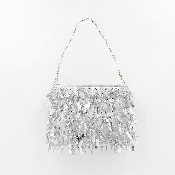

fashion dinner pack pearl sequin party bag totes