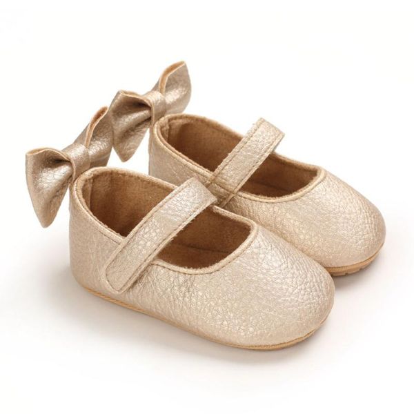 

first walkers spring summer baby girl shoes toddler kids boys girls solid bowknot non-slip walking born princess