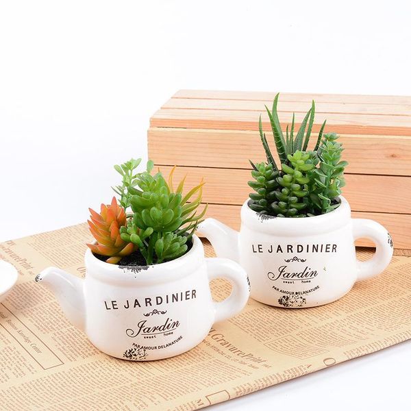 

decorative flowers & wreaths artificial plant potted succulents flower head small arrangement accessories plastic