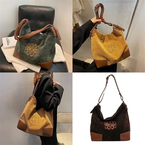 

discount frosted leather plush large capacity women's bag new fashion tote sling shoulder messenger bag purse