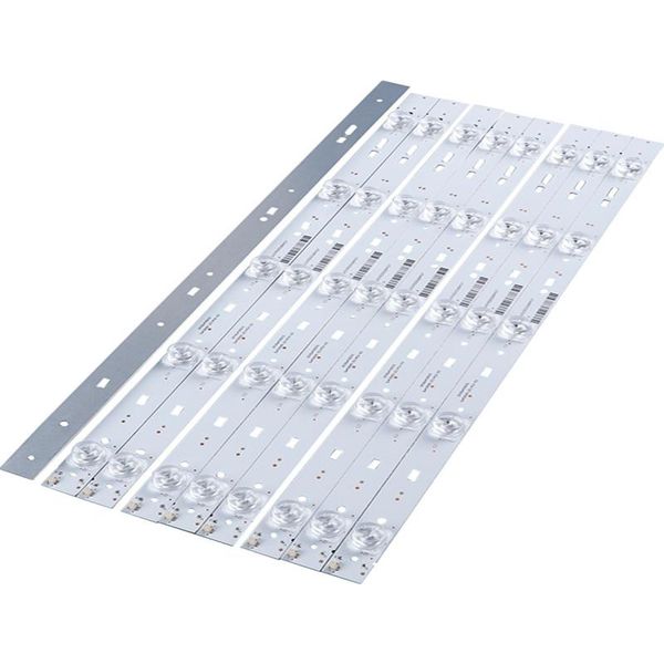 

brand original pptv-43c2 light bar 303sw430032 sw43d05-zc14cg-06 aluminum 9 5 concave led panel lights