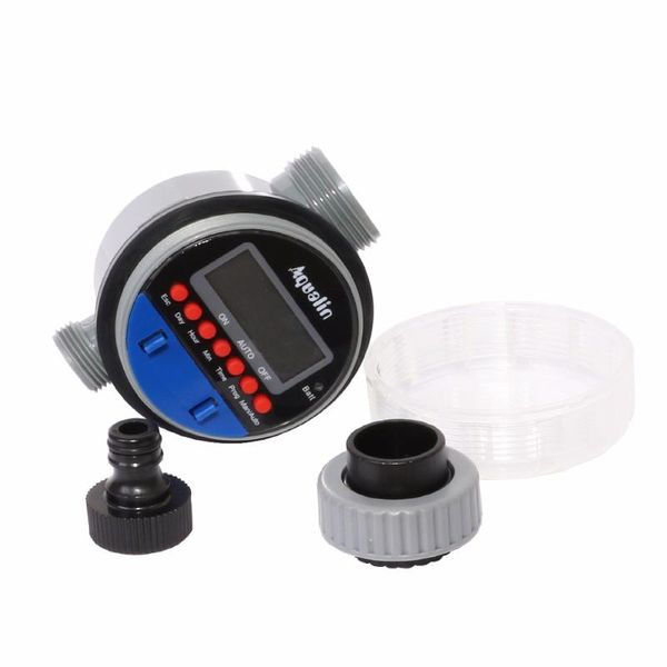 

watering equipments 2pcs electronic lcd display home ball valve water timer garden irrigation controller system