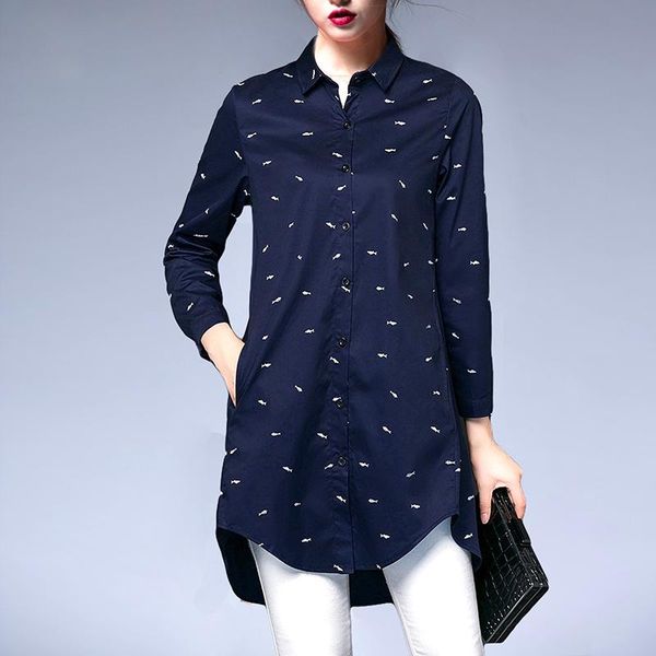 

elegant shirt autumn long sleeve blouse 2021 plus size button female casual office women's blouses & shirts, White