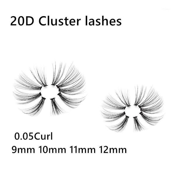 

60pcs professional makeup individual cluster eyelashes grafting fake false eyelash extension bunche1