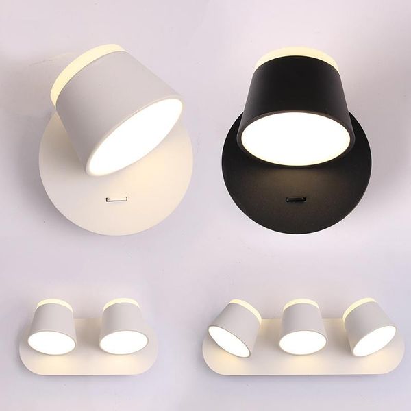 

wall lamp nordic bedside bedroom modern living room walkway staircase simple pure wood wrought iron led