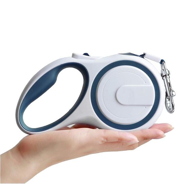 

dog collars & leashes pet retractable 3m5m 16ft automatic expansion leash for running walking jogging small medium dogs strong nylon tape