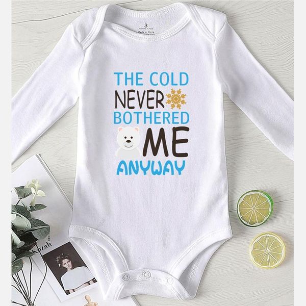 

jumpsuits children winter born baby boy girls clothes 0-24 months toddler rompers never bothered me anyway prints, Blue