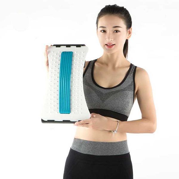 

full body massager back stretcher lumbar spine magic stretch support massage equipment acupuncture therapy 4 gear adjustable