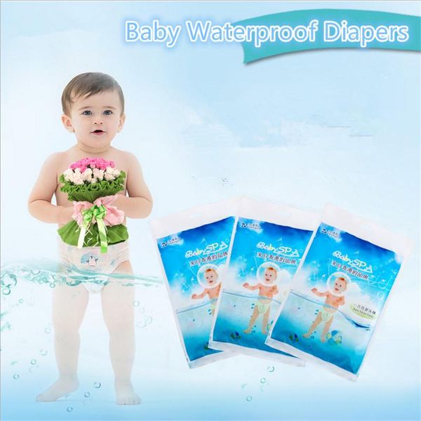 

disposable swim pants baby waterproof diapers leak urine clothes swimming cloth
