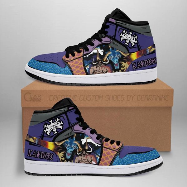

yonko kaido sneakers skill anime shoes fan