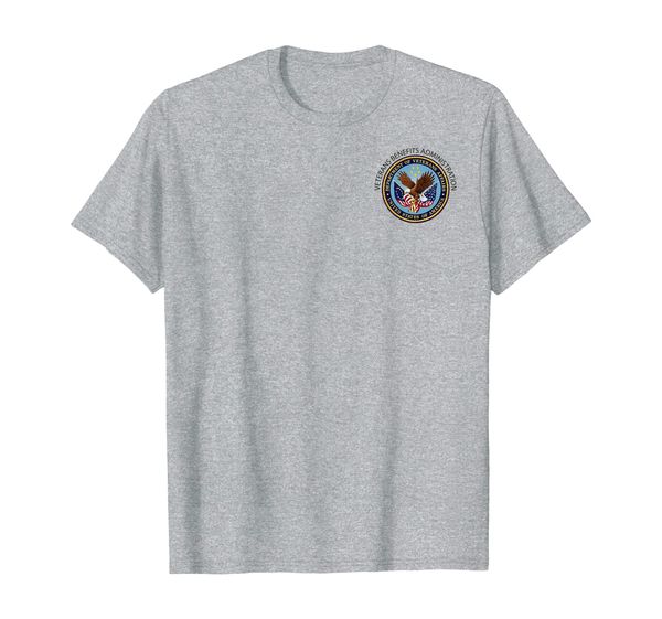 

veterans benefits administration vba logo t-shirt, White;black