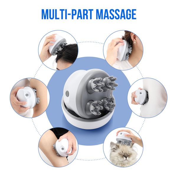 

electricheadmassagehealthcareantistressrelaxbodymassagemtissuescalpmassagerpreventhairlossrelieveusbcharging raben