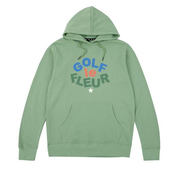 Golfblume Tyler Der Schöpfer von Wgkta Skate Hoodies Haruku Männer Frauen Unisex Kämmte Baumwolle