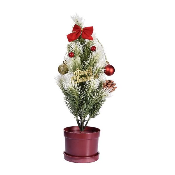 

christmas decorations deskmini tree with led light flashing glowing water activation battery table home decoration