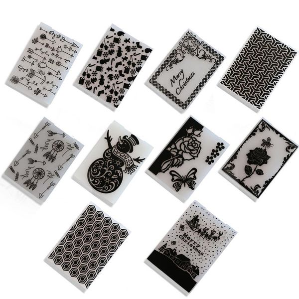 

craft tools 2021 3d embossed folder for diy making christmas background greeting card scrapbooking no stamp metal cutting dies
