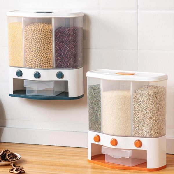 

storage bottles & jars box rice bucket insect-proof and moisture-proof jar miscellaneous airtight grain household kitchen l1e7
