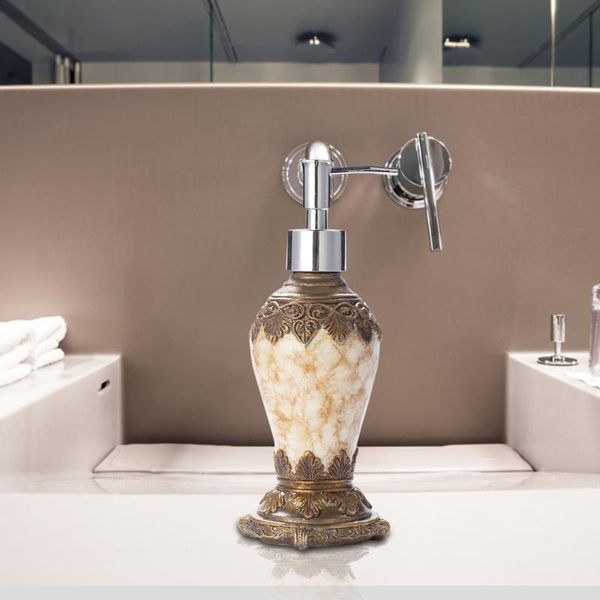 

liquid soap dispenser 300ml bathroom tools portable dispensers retro lotion bottle holder empty bath home