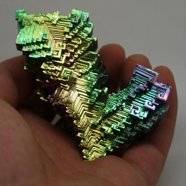 

decorative objects & figurines rainbow bismuth crystals 20g/50g metal mineral specimen