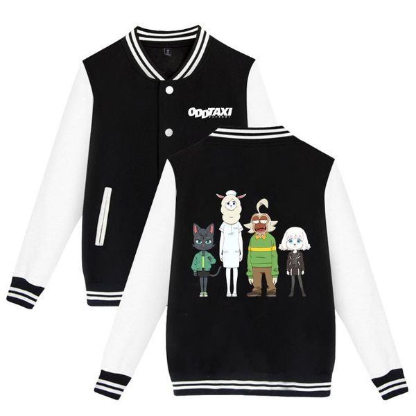 

men's jackets wawni taxi baseball uniform cosplay clothes japanese anime sweatshirt fashion jacket casual trend hip hop, Black;brown