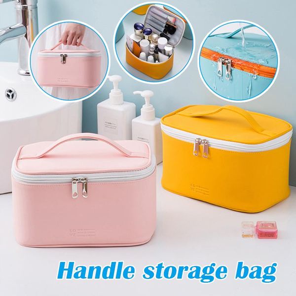 

storage bags portable outdoor multifunction high capacity women cosmetic bag waterproof toiletries cases organizer