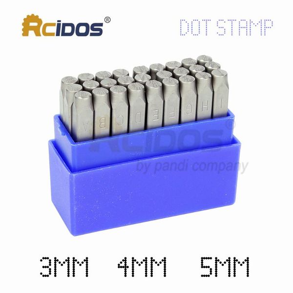 

craft tools letters 3/4/5mm dot stamps,rcidos steel word punch stamp/matrix stamp letters, a-z & 27pcs /box