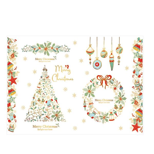 

gift wrap 1 sheet glass decal prime sturdy durable sticker for home