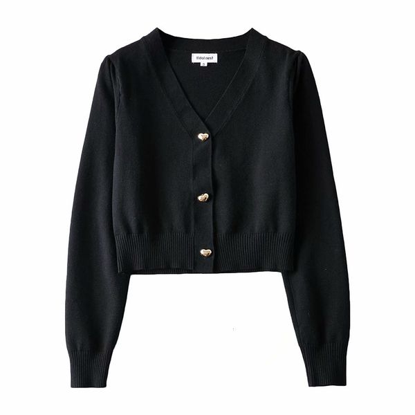 

women's knits & tees 2021 female casual summer button cardigan thin women's sweater with low-cut shirt knitted or crocheted, White
