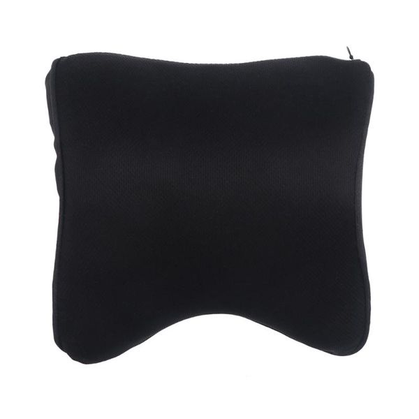 

seat cushions universal car viscous-elastic memory headrest adjustable neck head rest cushion for vehicle auto (black)
