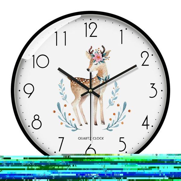 

wall clocks modern silent clock metal living room bedroom home decor watch creative reloj cocina pared fz213