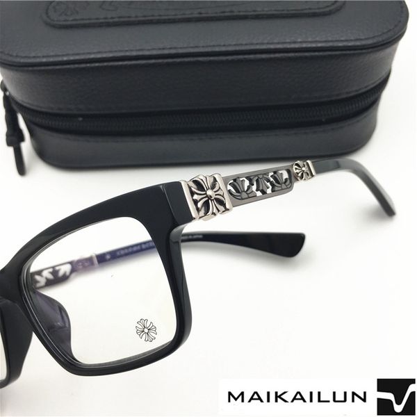 

sunglasses flat lens fashion spectacle frame men's and women's korean myopia 05, White;black