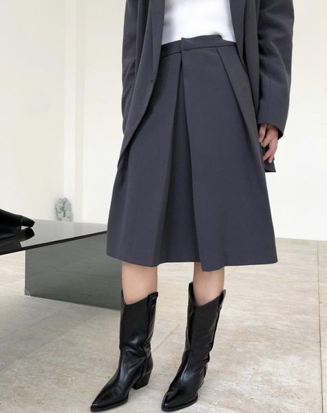 

skirts woman medium cotton material skirt from set, Black