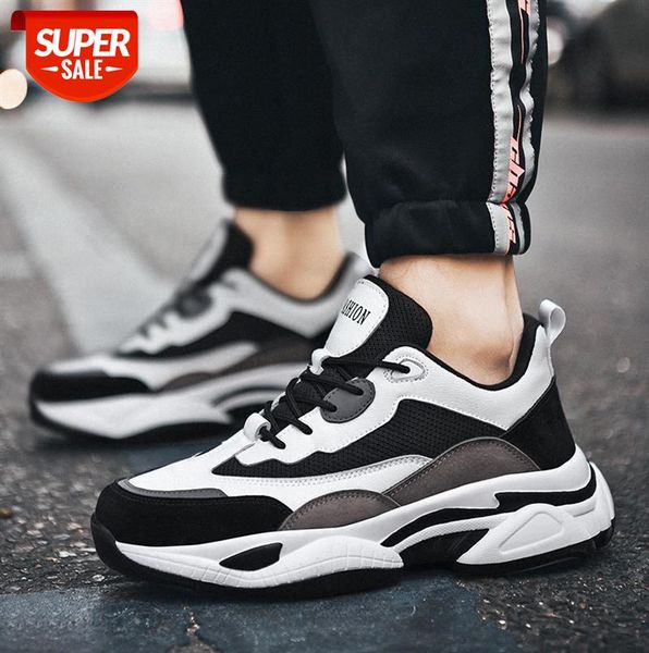 

daddy shoes men's breathable cotton wild plus velvet panda ins sports running casual #sz0z