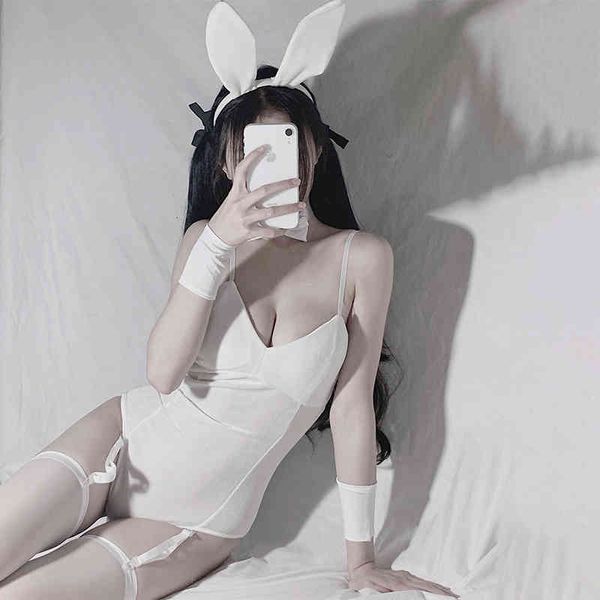

velvet cute rabbit girl bunny uniform with tail role-playing erotic lingerie set bodysuit cosplay costumes maid outfit, Red;black