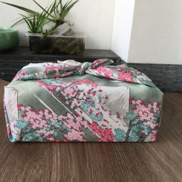 

table cloth japanese style wrapping towel gift leather tablecloth