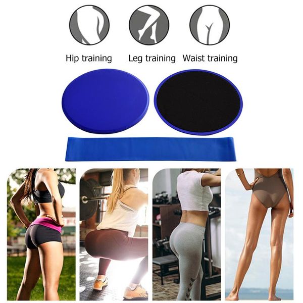 

core sliders resistance band set discs ab exercise dual sided gliding equipment for effective working-out accessories