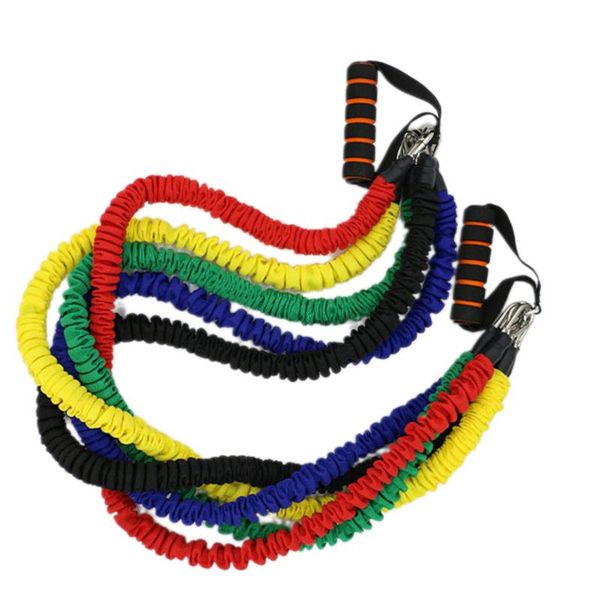 

latex resistance bands training exercise yoga tubes pull rope rubber expander elastic fitness equipment party favor
