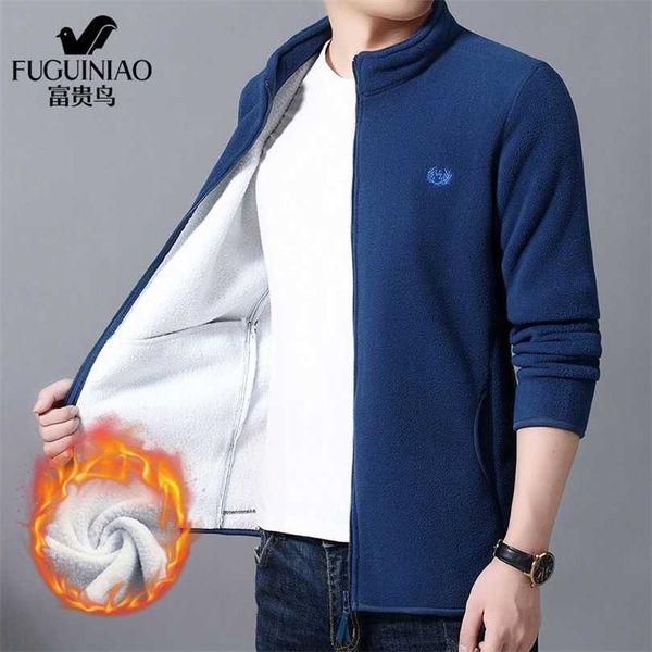 

men's jackets sweater autumn winter coat men warm truly casual version of the trend plus velvet sports 211126, Black;brown